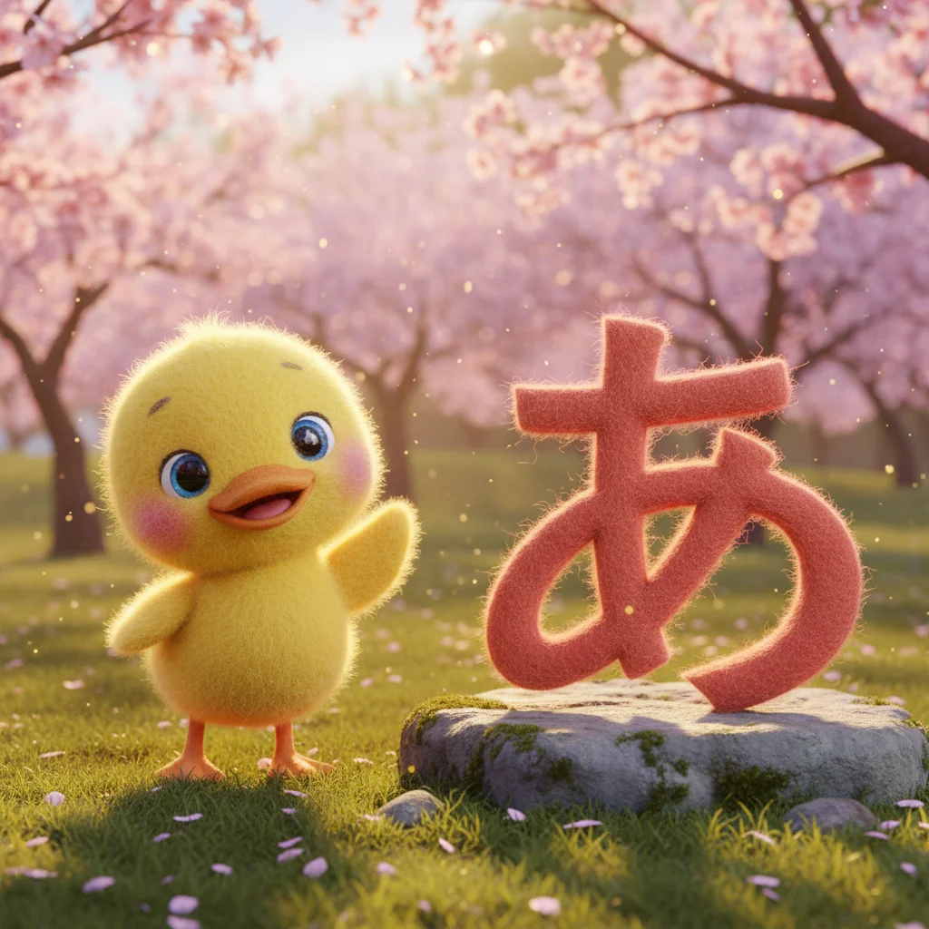 Hiragana 7 Hari — Kartu Mnemonic - gambar 1